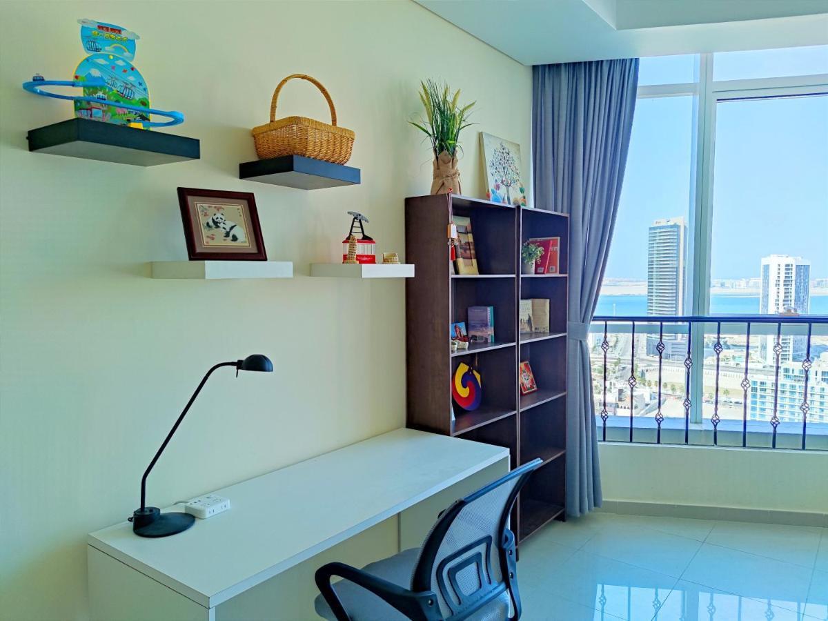 Abu Dhabi Cozy Mangrove View, Seaview 1 Bedroom 1 Partition Apartment Not Hotel מראה חיצוני תמונה
