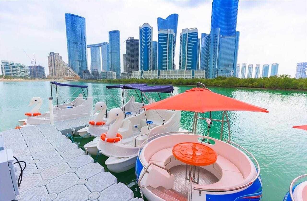 Abu Dhabi Cozy Mangrove View, Seaview 1 Bedroom 1 Partition Apartment Not Hotel מראה חיצוני תמונה