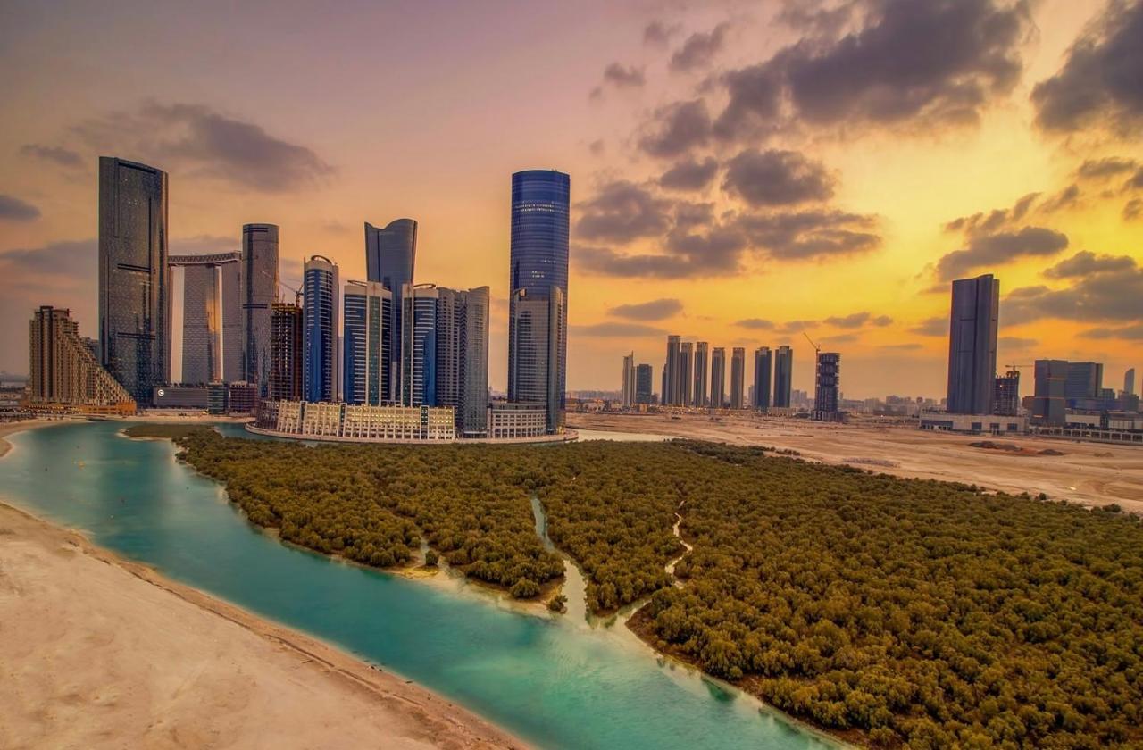 Abu Dhabi Cozy Mangrove View, Seaview 1 Bedroom 1 Partition Apartment Not Hotel מראה חיצוני תמונה